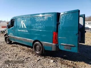 2024 Mercedes-Benz Sprinter Cargo with VIN W1Y4KBHY5RT187843, listed as a Copart auction lot 79239534 with Not Provided miles and Salvage Title. Bid and sale history available at carsss.com. Image 2.