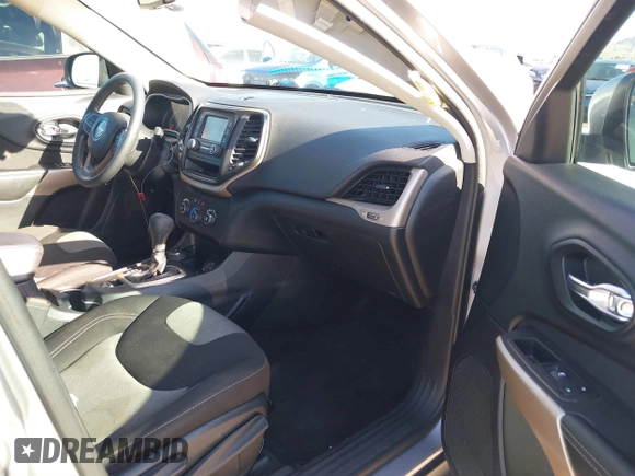 2018 Jeep Cherokee Latitude Tech Connect with VIN 1C4PJMCB7JD501896, listed as a IAAI auction lot 41872851 with 99,165 mi miles. Bid and sale history available at carsss.com. Image 5.