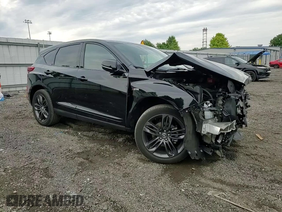 2022 Acura RDX w/A-Spec Package with VIN 5J8TC2H62NL008830, listed as a Copart auction lot 63304184 with 16,267 mi miles and Salvage Title. Bid and sale history available at carsss.com. Image 11.