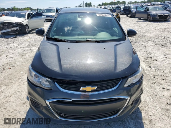 2020 Chevrolet Sonic LT with VIN 1G1JG6SB0L4127211, listed as a Copart auction lot 55965005 with 166,546 mi miles and Clean Title. Bid and sale history available at DreamBid. Image 5.