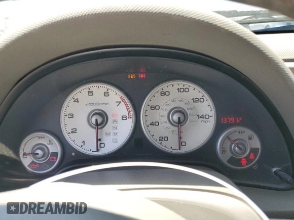 2002 Acura RSX Auto z VIN JH4DC54812C030226, wystawiony jako Copart lot #57615105 z przebiegiem 137 912 mil mil oraz Szkoda całkowita • Salvage title. Historia ofert i sprzedaży dostępna na DreamBid. Obrazek 9.