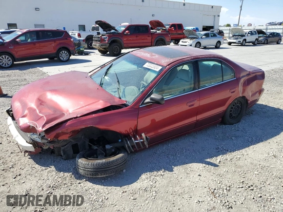 2000 Mitsubishi Galant ES with VIN 4A3AA46G4YE095879, listed as a Copart auction lot 70035904 with 180,089 mi miles and Salvage Title. Bid and sale history available at carsss.com. Image 1.