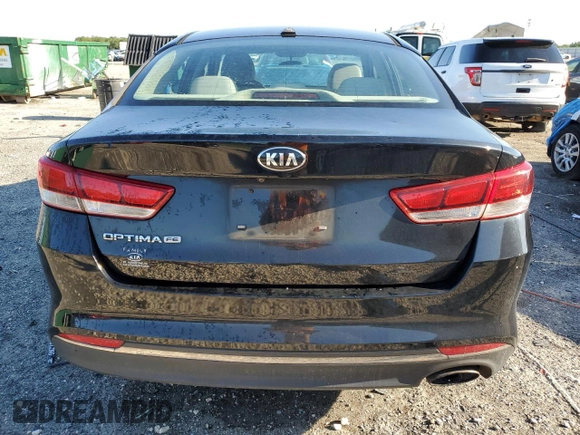 2016 Kia Optima LX with VIN 5XXGT4L34GG103899, listed as a Copart auction lot 52965495 with Not Provided miles and Non Repairable. Bid and sale history available at carsss.com. Image 6.