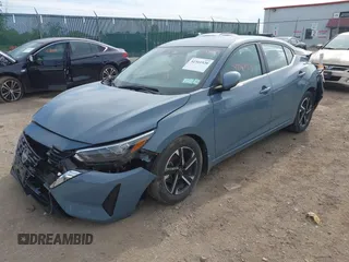 2024 Nissan Sentra SV with VIN 3N1AB8CV1RY258697, listed as a IAAI auction lot 42341520 with 17,697 mi miles and . Bid and sale history available at DreamBid. Image 19.