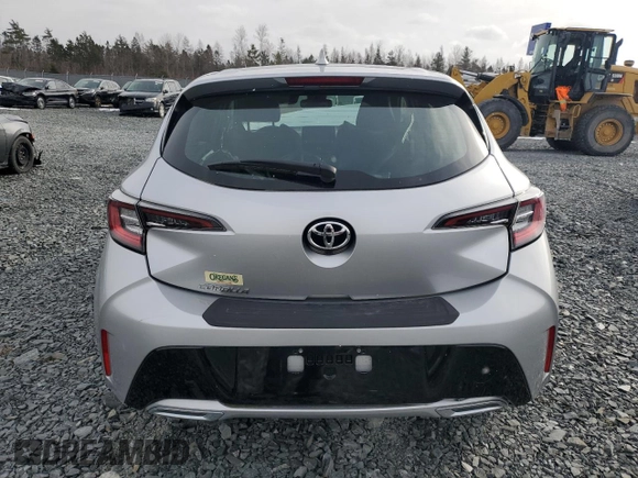 2022 Toyota Corolla Hatchback with VIN JTNK4MBE2N3157902, listed as a Copart auction lot 88367735 with 0 mi miles and Salvage Title. Bid and sale history available at carsss.com. Image 6.