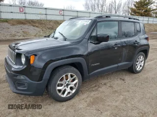 2015 Jeep Renegade Latitude with VIN ZACCJABT7FPB48026, listed as a Copart auction lot 52226845 with 179,798 mi miles and Clean Title. Bid and sale history available at carsss.com. Image 1.