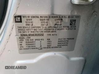 2012 Chevrolet Captiva Sport LT with VIN 3GNAL3E58CS535292, listed as a Copart auction lot 64030404 with 142,967 mi miles and Salvage Title. Bid and sale history available at DreamBid. Image 14.