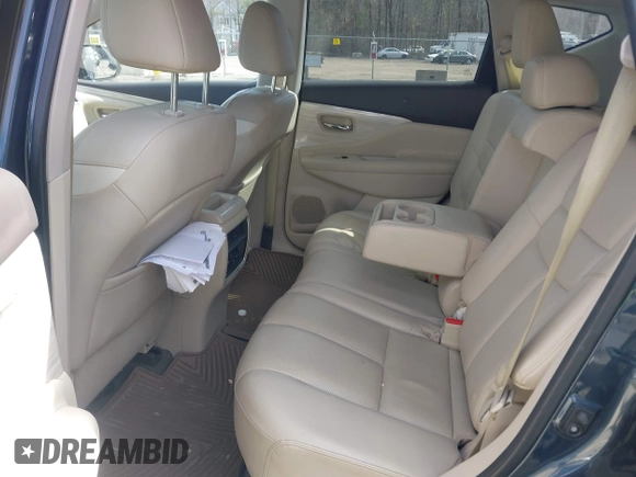 2016 Nissan Murano SL z VIN 5N1AZ2MH2GN121451, wystawiony jako IAAI lot #41950968 z przebiegiem 96 298 mil mil oraz . Historia ofert i sprzedaży dostępna na DreamBid. Obrazek 8.