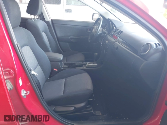 2007 Mazda 3 i Sport with VIN JM1BK32F971713246, listed as a IAAI auction lot 41905237 with 153,896 mi miles. Bid and sale history available at carsss.com. Image 5.