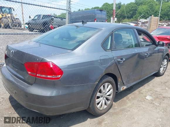 2015 Volkswagen Passat Wolfsburg Edition with VIN 1VWAT7A39FC091867, listed as a IAAI auction lot 42548813 with 136,862 mi miles and . Bid and sale history available at DreamBid. Image 4.