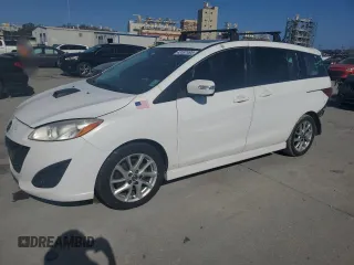 2014 Mazda 5 Grand Touring with VIN JM1CW2DL0E0165680, listed as a Copart auction lot 43187495 with 122,096 mi miles and Salvage Title. Bid and sale history available at DreamBid. Image 1.