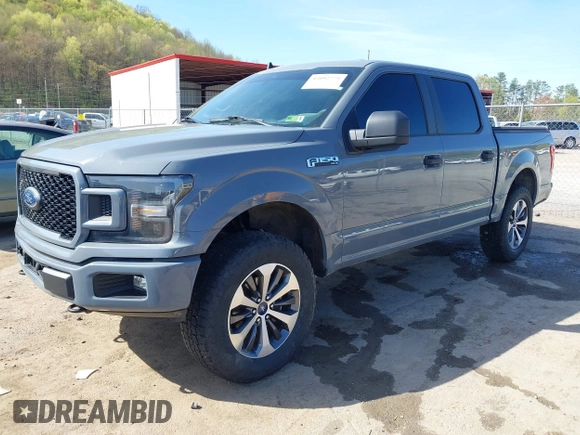 2020 Ford F-150 XL with VIN 1FTEW1EPXLKF35166, listed as a IAAI auction lot 42092775 with 110,536 mi miles and . Bid and sale history available at DreamBid. Image 17.