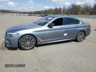 2017 BMW 5 Series 540i xDrive with VIN WBAJE7C33HG887081, listed as a Copart auction lot 49472125 with Not provided miles and Salvage title. Bid and sale history available at DreamBid. Image 1.