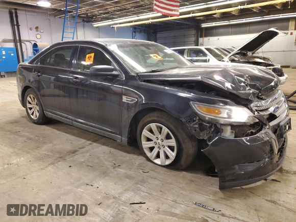 2011 Ford Taurus SE with VIN 1FAHP2DW3BG163699, listed as a Copart auction lot 43186495 with 84,493 mi miles and Salvage Title. Bid and sale history available at DreamBid. Image 4.