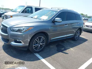 2019 Infiniti QX60 Pure with VIN 5N1DL0MN7KC563655, listed as a IAAI auction lot 42469111 with 84,864 mi miles and . Bid and sale history available at DreamBid. Image 2.