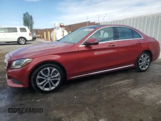 2016 Mercedes-Benz C 300 with VIN 55SWF4JB8GU178264, listed as a Copart auction lot 53858895 with 101,199 mi miles and Clean Title. Bid and sale history available at carsss.com. Image 1.