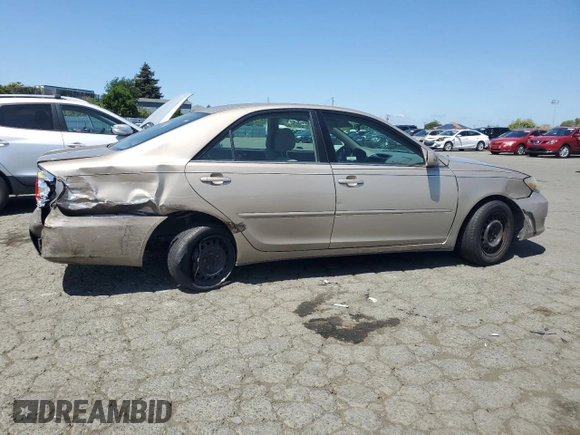 2006 Toyota Camry STD with VIN 4T1BE32K16U110563, listed as a Copart auction lot 53959605 with 123,430 mi miles and Salvage Title. Bid and sale history available at DreamBid. Image 3.