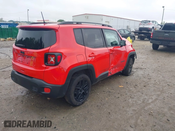 2018 Jeep Renegade Sport with VIN ZACCJBAB1JPH59581, listed as a IAAI auction lot 42115576 with 115,576 mi miles and . Bid and sale history available at DreamBid. Image 4.