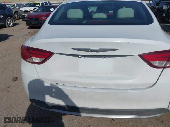 2016 Chrysler 200 Limited with VIN 1C3CCCAB1GN126326, listed as a IAAI auction lot 41747701 with 133,654 mi miles. Bid and sale history available at carsss.com. Image 16.