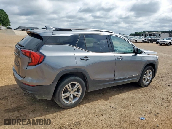 2020 GMC Terrain SLE with VIN 3GKALMEV8LL180783, listed as a Copart auction lot 60984115 with 125,021 mi miles and Salvage title. Bid and sale history available at DreamBid. Image 3.