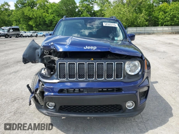 2020 Jeep Renegade Latitude с VIN ZACNJABB7LPL67335, выставлен на аукционе Copart как лот 58565715 с пробегом 70 038 миль миль и Списание • Salvage title. История ставок и продаж доступна на DreamBid. Изображение 5.