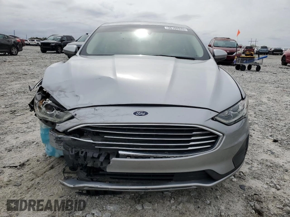 2020 Ford Fusion SE with VIN 3FA6P0HD9LR219420, listed as a Copart auction lot 50100945 with 45,009 mi miles and Salvage Title. Bid and sale history available at carsss.com. Image 5.