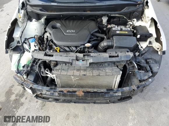 2014 Kia Rio LX with VIN KNADM4A35E6346018, listed as a Copart auction lot 85544104 with 76,455 mi miles and Salvage Title. Bid and sale history available at carsss.com. Image 11.