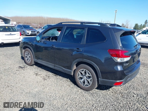 2019 Subaru Forester Premium with VIN JF2SKAGC7KH409224, listed as a IAAI auction lot 41637550 with 49,522 mi miles. Bid and sale history available at carsss.com. Image 3.