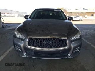 2017 Infiniti Q50 Premium with VIN JN1EV7AP0HM730543, listed as a Copart auction lot 59337725 with 73,230 mi miles and Salvage title. Bid and sale history available at DreamBid. Image 5.