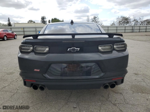 2022 Chevrolet Camaro 2SS with VIN 1G1FH1R77N0127725, listed as a Copart auction lot 51115725 with 17,327 mi miles and Clean Title. Bid and sale history available at carsss.com. Image 6.