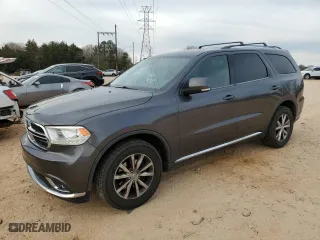 2016 Dodge Durango Limited with VIN 1C4RDHDG0GC437250, listed as a Copart auction lot 47096675 with 196,414 mi miles and Salvage Title. Bid and sale history available at carsss.com. Image 1.