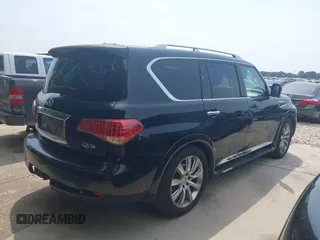 2011 Infiniti QX56 7-passenger z VIN JN8AZ2NF0B9501542, wystawiony jako IAAI lot #42264247 z przebiegiem 203 148 mil mil oraz . Historia ofert i sprzedaży dostępna na DreamBid. Obrazek 4.