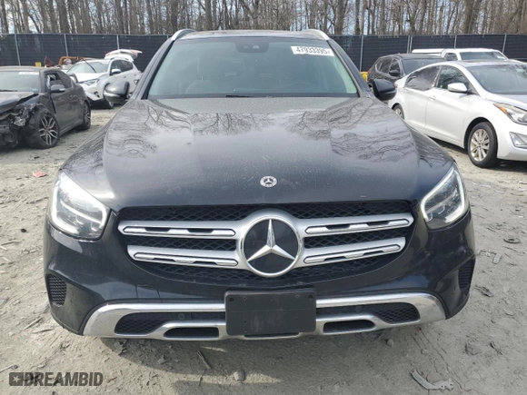 2022 Mercedes-Benz GLC with VIN W1N0G8EB9NG024549, listed as a Copart auction lot 47933395 with 88,259 mi miles and Clean Title. Bid and sale history available at carsss.com. Image 5.