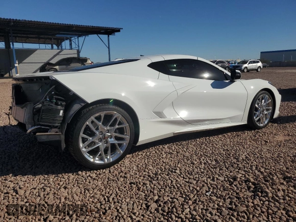2024 Chevrolet Corvette 3LT with VIN 1G1YC2D43R5120886, listed as a Copart auction lot 79566054 with 5,322 mi miles and Salvage Title. Bid and sale history available at carsss.com. Image 3.