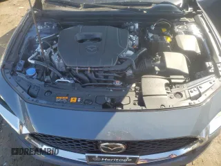 2025 Mazda 3 S Carbon Edition with VIN JM1BPBCM0S1757508, listed as a Copart auction lot 44410305 with 358 mi miles and Salvage Title. Bid and sale history available at DreamBid. Image 11.