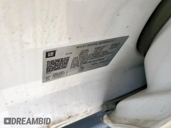 2020 Chevrolet Tahoe Commercial with VIN 1GNLCDEC0LR115610, listed as a Copart auction lot 56468665 with Not provided miles and Salvage title. Bid and sale history available at DreamBid. Image 13.