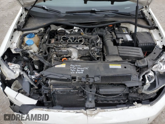 2013 Volkswagen Jetta TDI z VIN 3VWPL7AJ8DM666416, wystawiony jako Copart lot #51146515 z przebiegiem 136 149 mil mil oraz Szkoda całkowita • Salvage title. Historia ofert i sprzedaży dostępna na DreamBid. Obrazek 13.