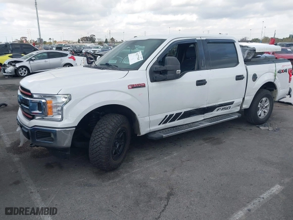 2018 Ford F-150 XL with VIN 1FTEW1EG9JFB89603, listed as a IAAI auction lot 41377545 with 167,146 mi miles. Bid and sale history available at carsss.com. Image 17.