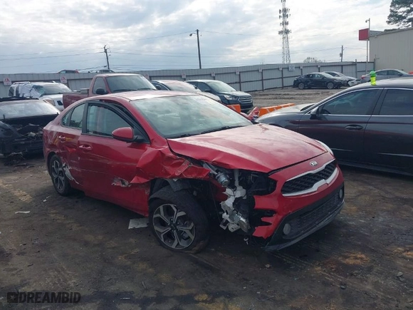 2020 Kia Forte LXS with VIN 3KPF24AD2LE252227, listed as a IAAI auction lot 41555563 with 78,201 mi miles. Bid and sale history available at carsss.com. Image 1.
