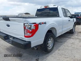 2021 Ford F-150 XL with VIN 1FTEX1EP1MKE18218, listed as a IAAI auction lot 42705266 with 83,041 mi miles and . Bid and sale history available at DreamBid. Image 4.