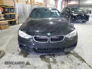 2015 BMW 4 Series 435i z VIN WBA3R1C54FK194347, wystawiony jako Copart lot #55849695 z przebiegiem 191 651 mil mil oraz Czysty tytuł • Clean title. Historia ofert i sprzedaży dostępna na DreamBid. Obrazek 5.