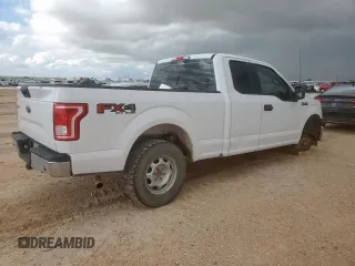 2017 Ford F-150 XL with VIN 1FTFX1EFXHKC75996, listed as a Copart auction lot 63468885 with 83,057 mi miles and Salvage title. Bid and sale history available at DreamBid. Image 3.