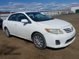 2013 Toyota Corolla L with VIN 5YFBU4EE4DP100106, listed as a IAAI auction lot 42088117 with 292,048 mi miles and . Bid and sale history available at DreamBid. Image 1.