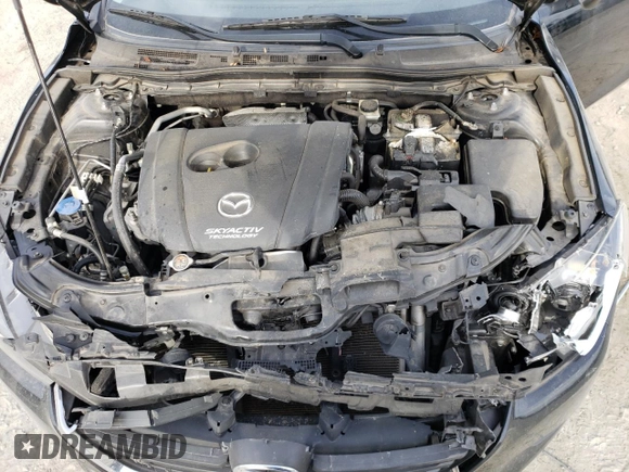 2017 Mazda 3 Sport with VIN 3MZBN1K75HM125446, listed as a Copart auction lot 79350453 with 120,297 mi miles and Salvage Title. Bid and sale history available at carsss.com. Image 12.