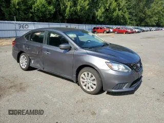 2017 Nissan Sentra S with VIN 3N1AB7AP8HL635486, listed as a Copart auction lot 61237455 with 82,332 mi miles and Salvage title. Bid and sale history available at DreamBid. Image 4.