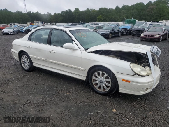 2004 Hyundai Sonata GLS with VIN KMHWF35H84A044428, listed as a Copart auction lot 70746914 with 207,210 mi miles and Salvage Title. Bid and sale history available at carsss.com. Image 4.