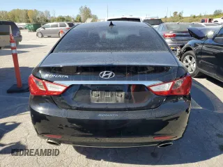 2012 Hyundai Sonata 2.4L Limited PZEV with VIN 5NPEC4AC3CH328307, listed as a Copart auction lot 76809354 with 129,321 mi miles and Salvage Title. Bid and sale history available at carsss.com. Image 6.