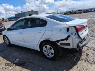 2016 Kia Forte LX with VIN KNAFK4A69G5597447, listed as a Copart auction lot 50978825 with 121,141 mi miles and Salvage Title. Bid and sale history available at carsss.com. Image 2.