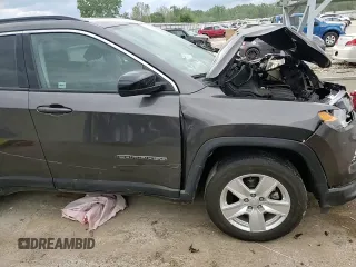 2022 Jeep Compass Latitude with VIN 3C4NJDBB2NT124371, listed as a Copart auction lot 55983855 with Not provided miles and Salvage title. Bid and sale history available at DreamBid. Image 15.