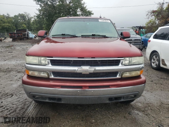 2003 Chevrolet Tahoe LT with VIN 1GNEK13ZX3R146994, listed as a Copart auction lot 73343044 with 179,732 mi miles and Salvage Title. Bid and sale history available at carsss.com. Image 5.